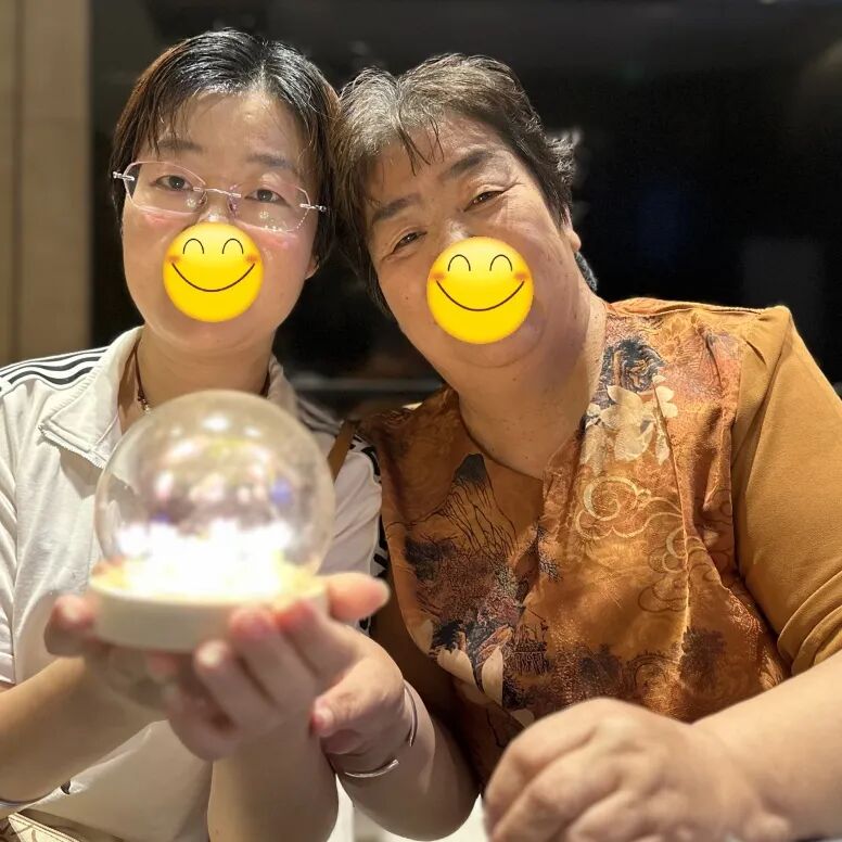 手工完成的小夜灯