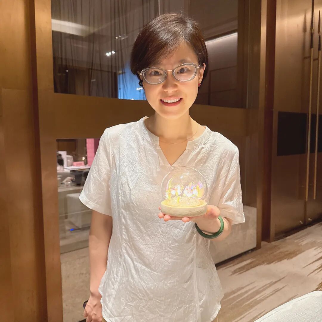 手工完成的小夜灯