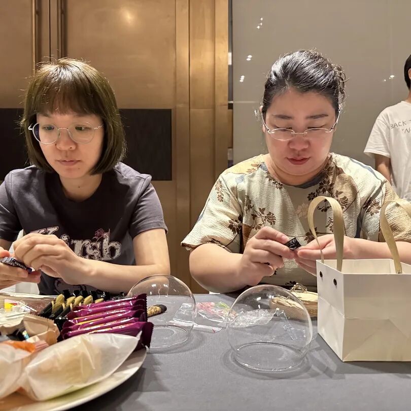 医患共同制作小夜灯